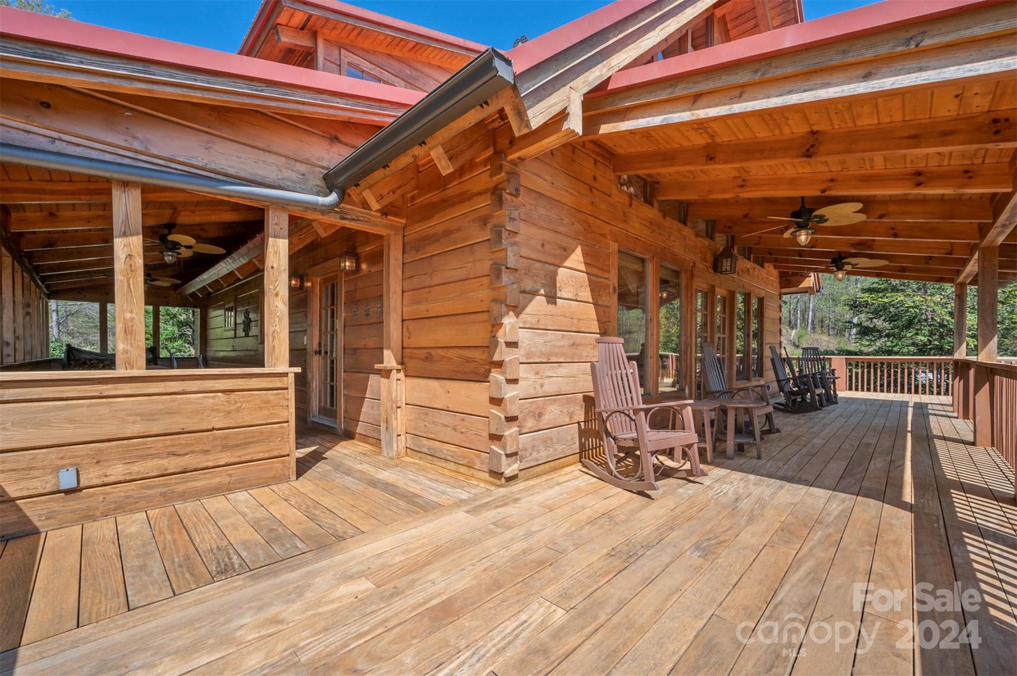 778 Pkwy N Road Mill Spring, NC 28756 - Photo 36 of 48 a view of porch with seating space