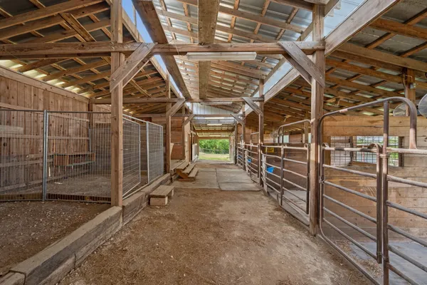 a view of a room with an empty space