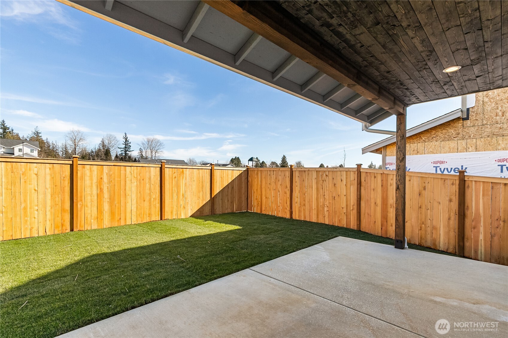 5984 Ranch Loop Ferndale, WA 98248 - Photo 30 of 37 a view of a backyard with a garden