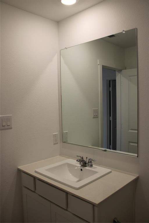 4048 Arklow Street Crowley, TX 76036 - Photo 8 of 13 a bathroom with a sink and a mirror