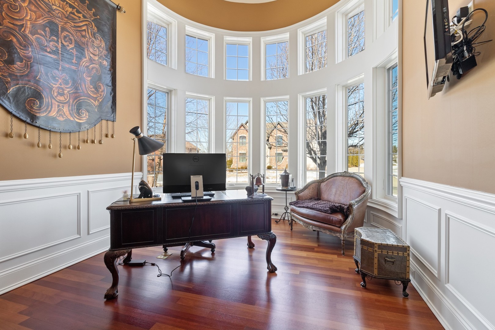 10911 Royal Oaks Lane Orland Park, IL 60467 - Photo 16 of 29 a view of a workspace with furniture and a window