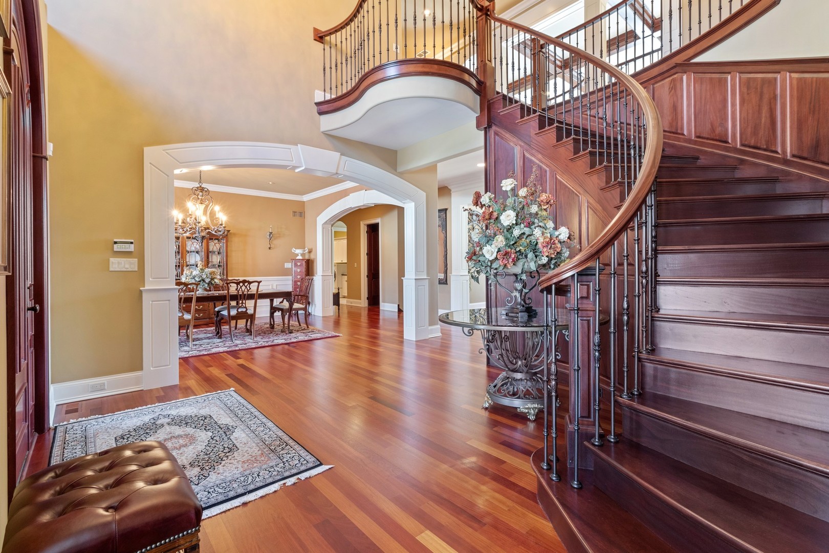 10911 Royal Oaks Lane Orland Park, IL 60467 - Photo 3 of 29 a view of entryway and hall with wooden floor