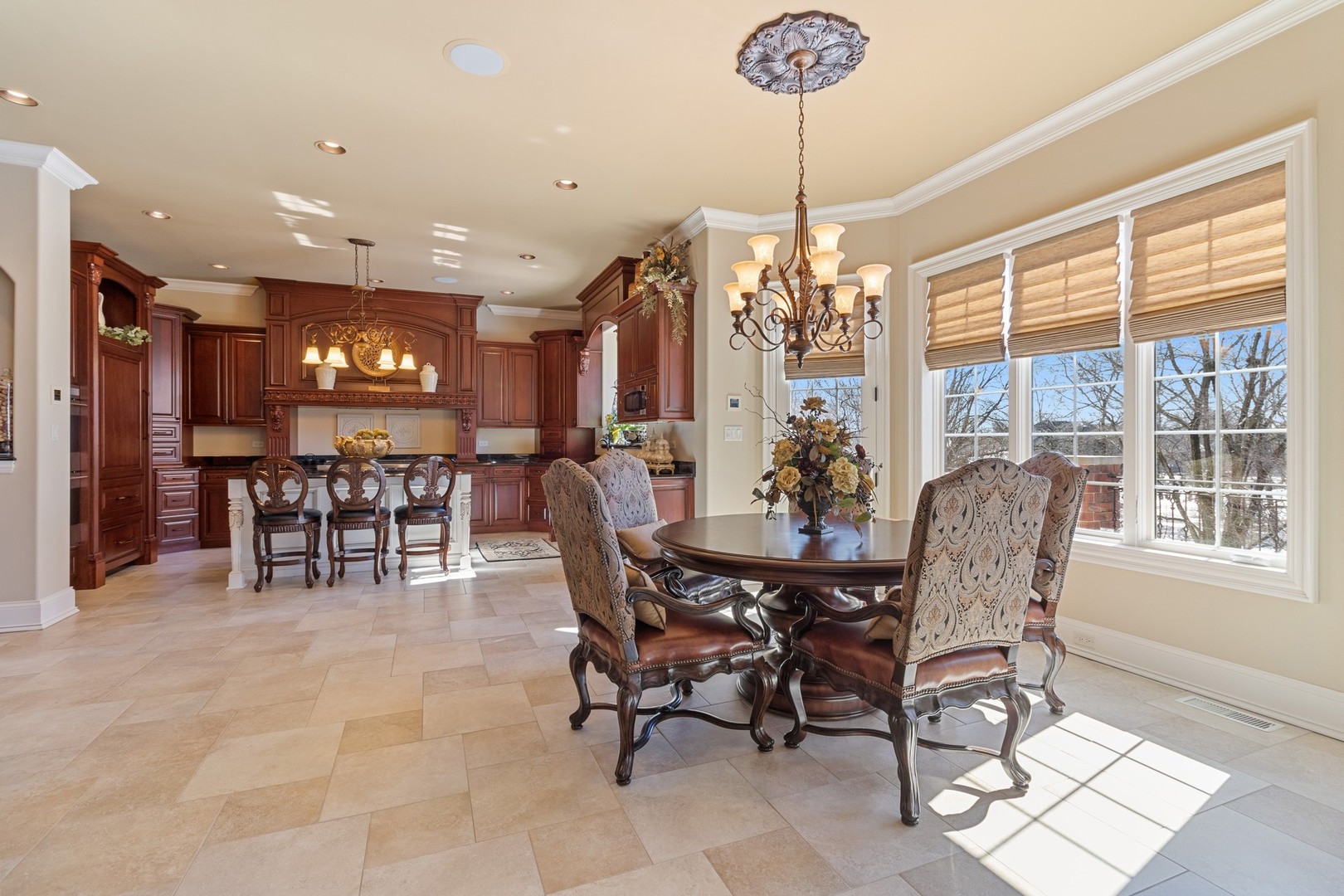 10911 Royal Oaks Lane Orland Park, IL 60467 - Photo 7 of 29 a view of a dining room with furniture window and outside view