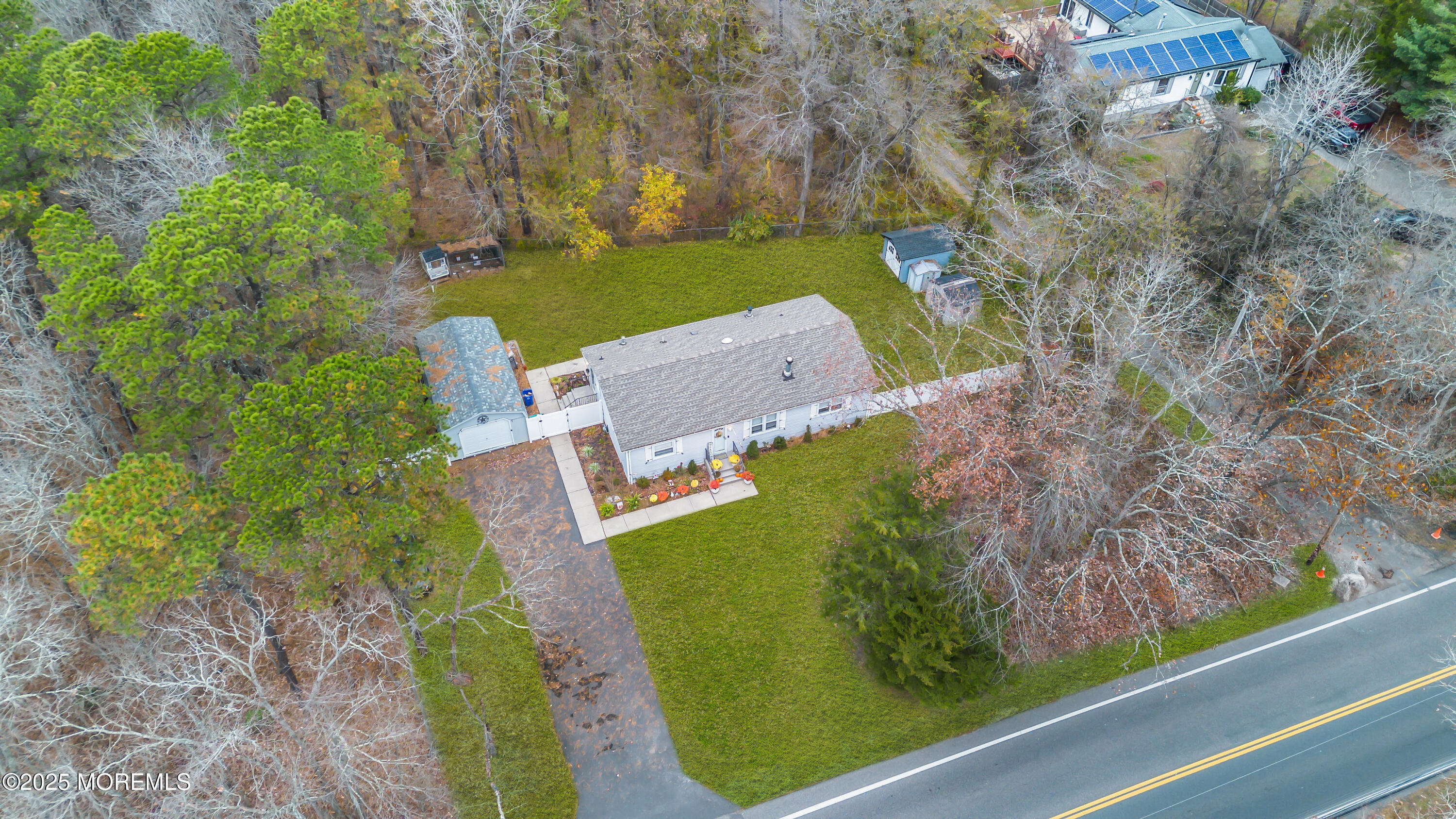 336 Jackson Mills Road Jackson, NJ 08527 - Photo 43 of 45 an aerial view of a house