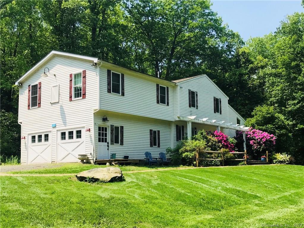 65 Eddy Road Barkhamsted, CT 06063 - Photo 1 of 1 a view of backyard of house with green space
