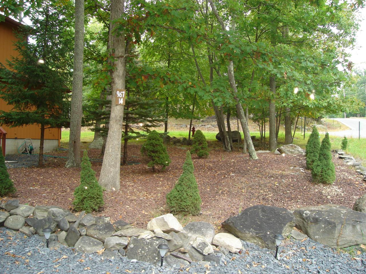 967 Decker Road Bushkill, PA 18324 - Photo 12 of 12 a view of a garden with trees
