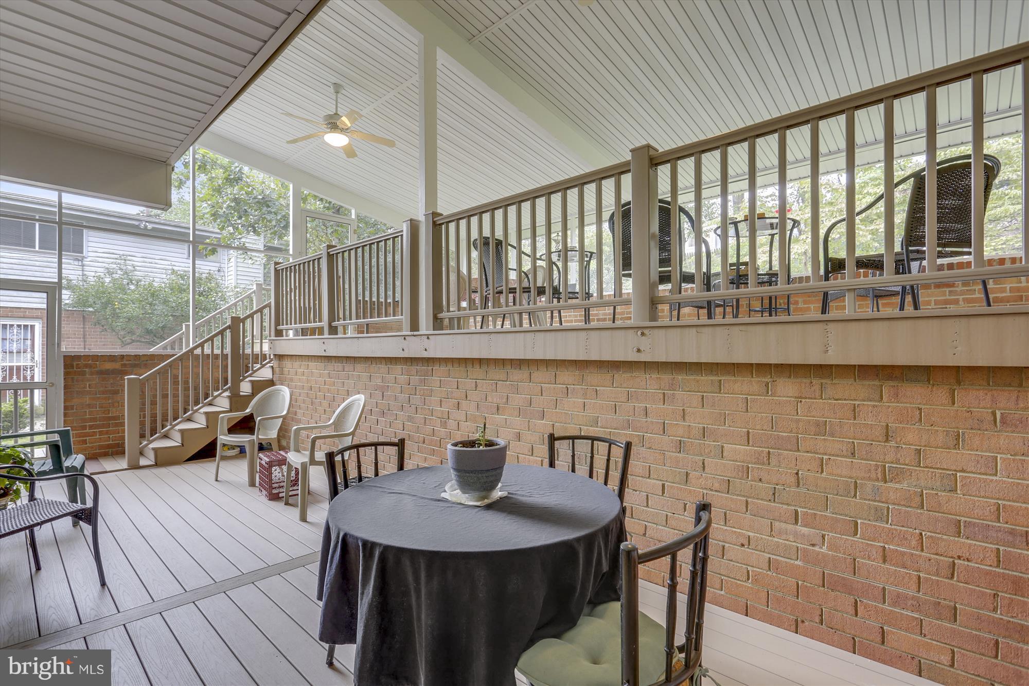 11306 Gilsan Street Silver Spring, MD 20902 - Photo 10 of 29 Main Level Screened-In Porch