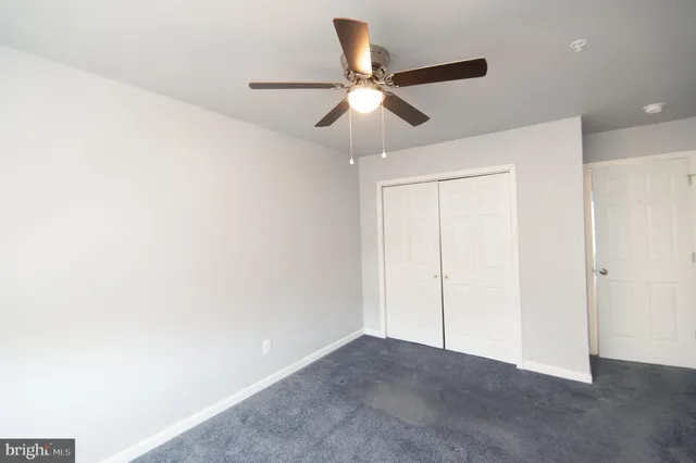 a view of a room with an empty space