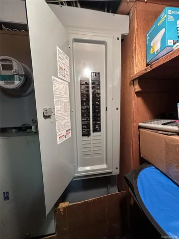 a view of storage and utility room