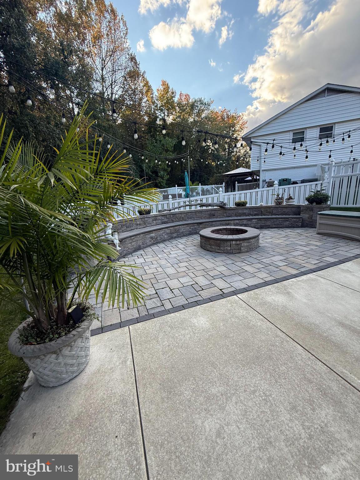 8253 Rupert Road South Millersville, MD 21108 - Photo 26 of 32 Custom Firepit with Drain