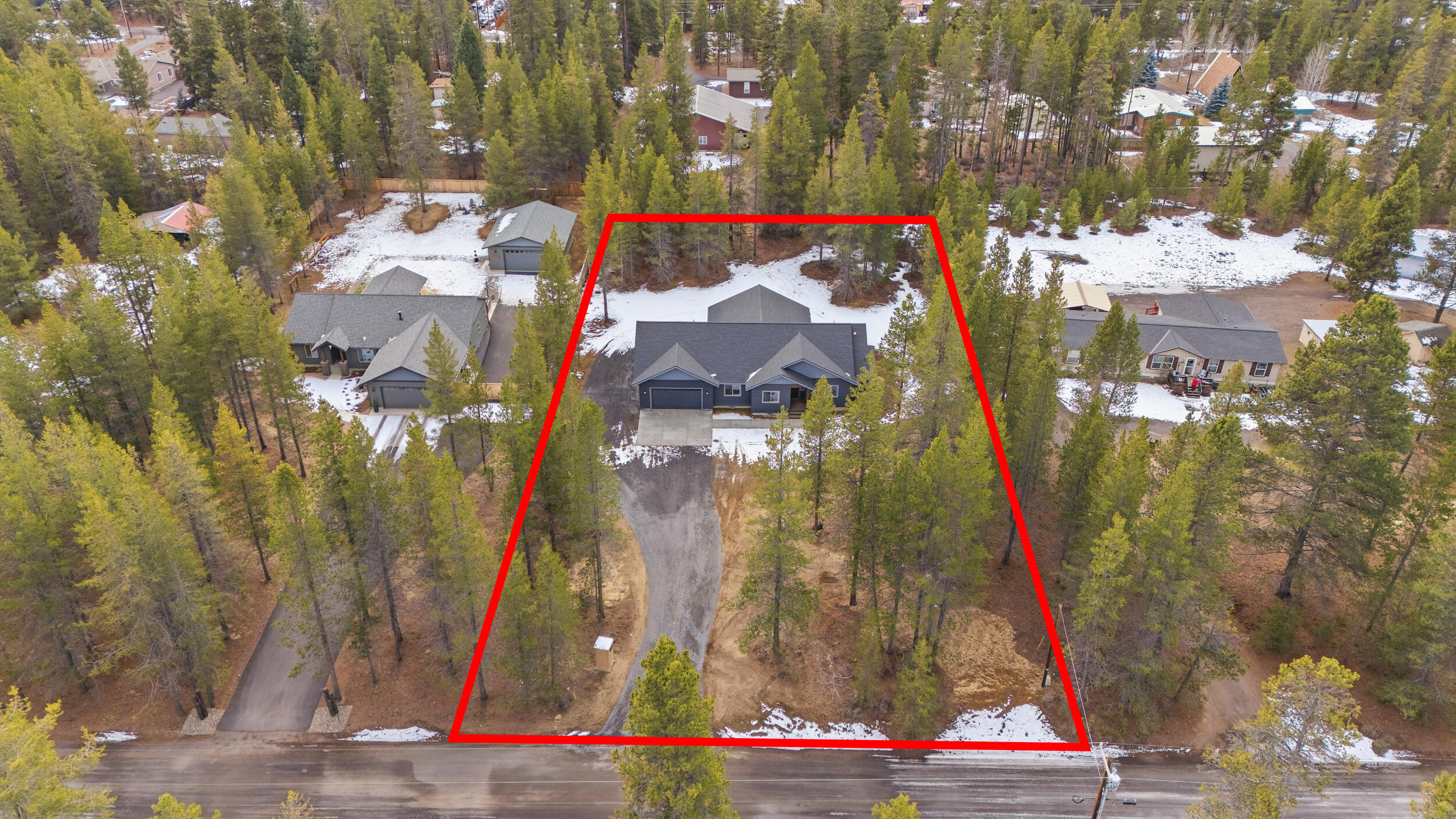 16083 Dyke Road, Unit 9 La Pine, OR 97739 - Photo 3 of 53 Lot overview - property boundaries
