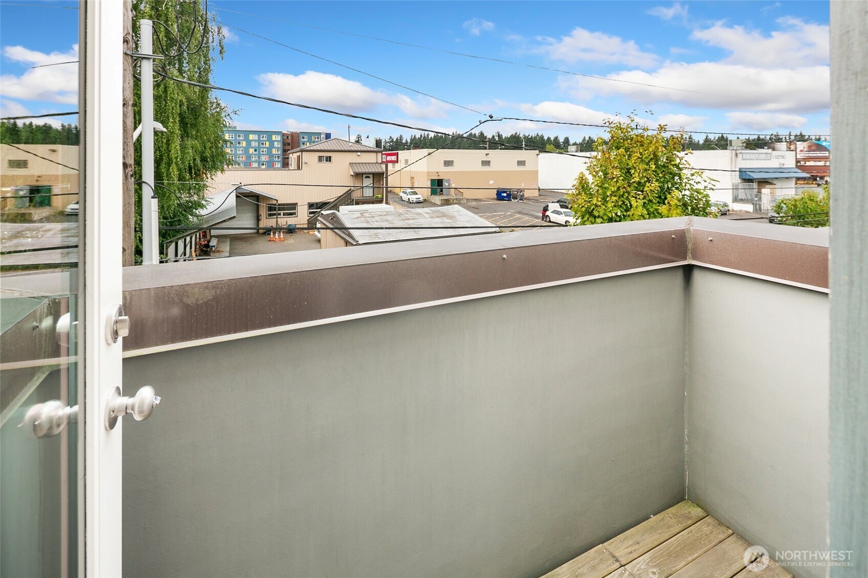 14308 Midvale Avenue North Seattle, WA 98133 - Photo 19 of 29 a view of a balcony with an outdoor space