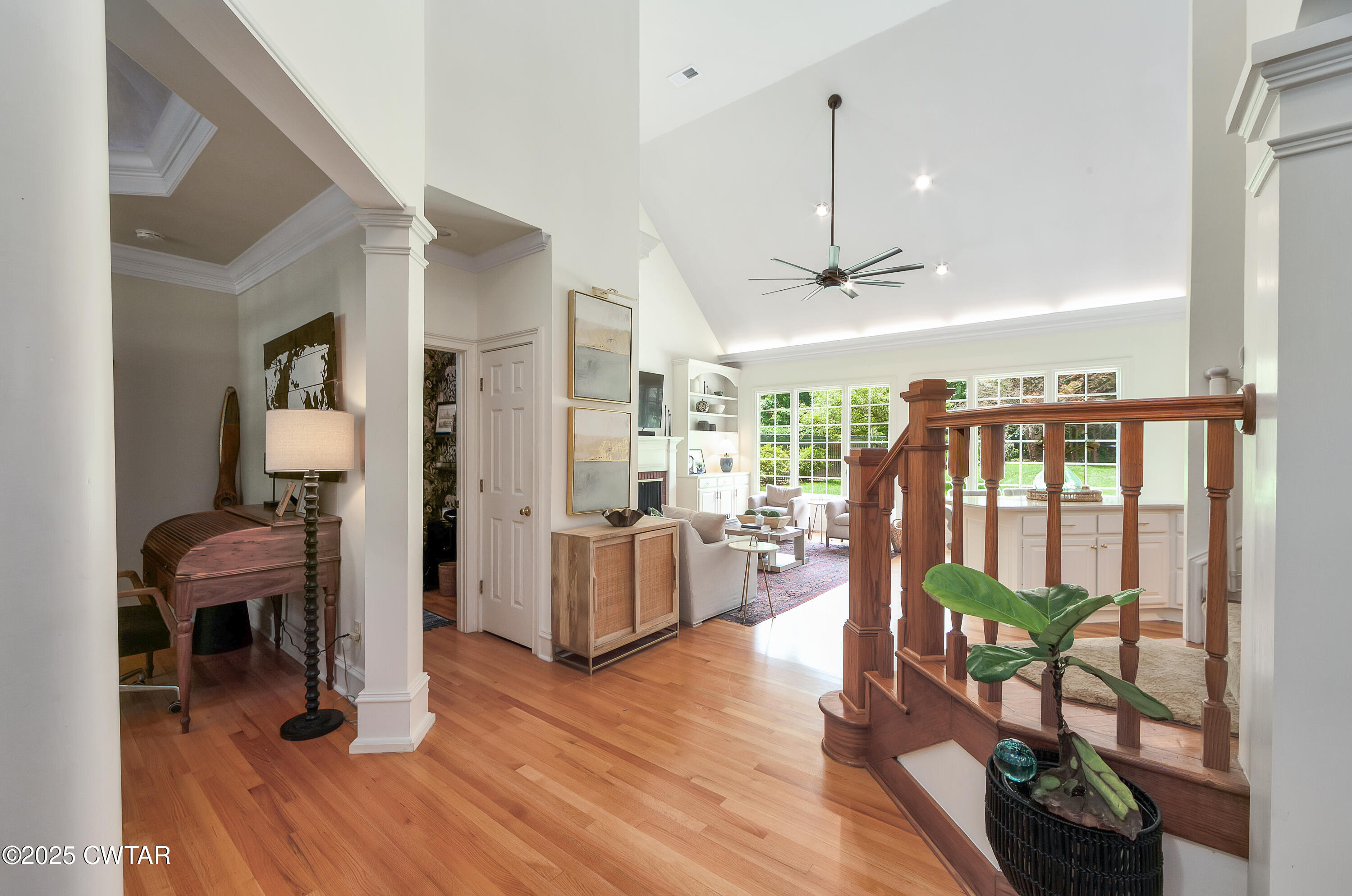 25 Whitfield Cove Jackson, TN 38305 - Photo 7 of 35 a view of livingroom with furniture and wooden floor
