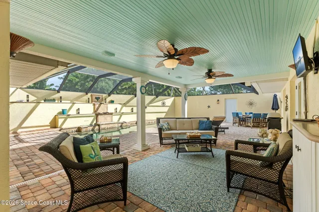 a view of a livingroom with furniture and a rug