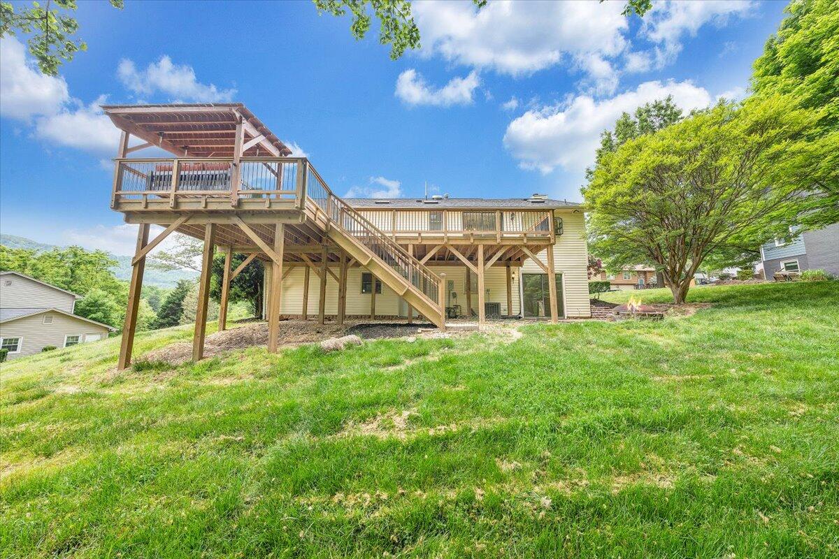 7851 Cedar Edge Road Roanoke, VA 24018 - Photo 38 of 48 Back of Home