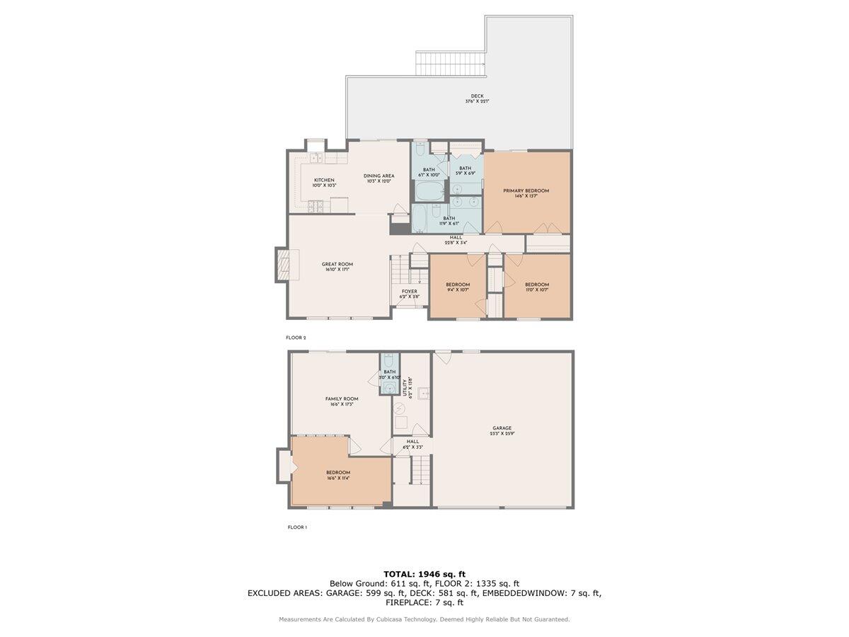 7851 Cedar Edge Road Roanoke, VA 24018 - Photo 48 of 48 Both Floor Plans