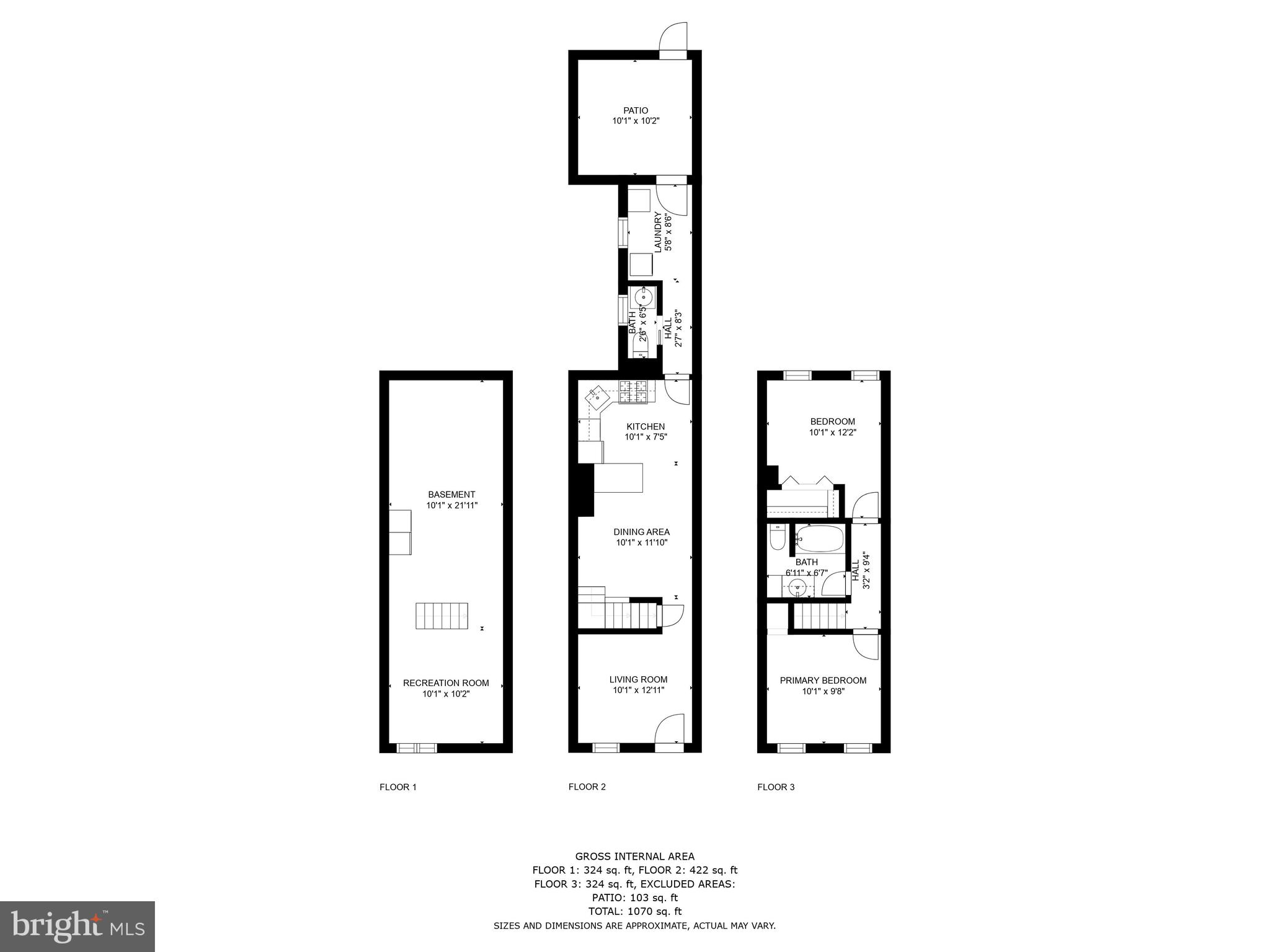 1440 Decatur Street Baltimore, MD 21230 - Photo 32 of 35 Floor Plan