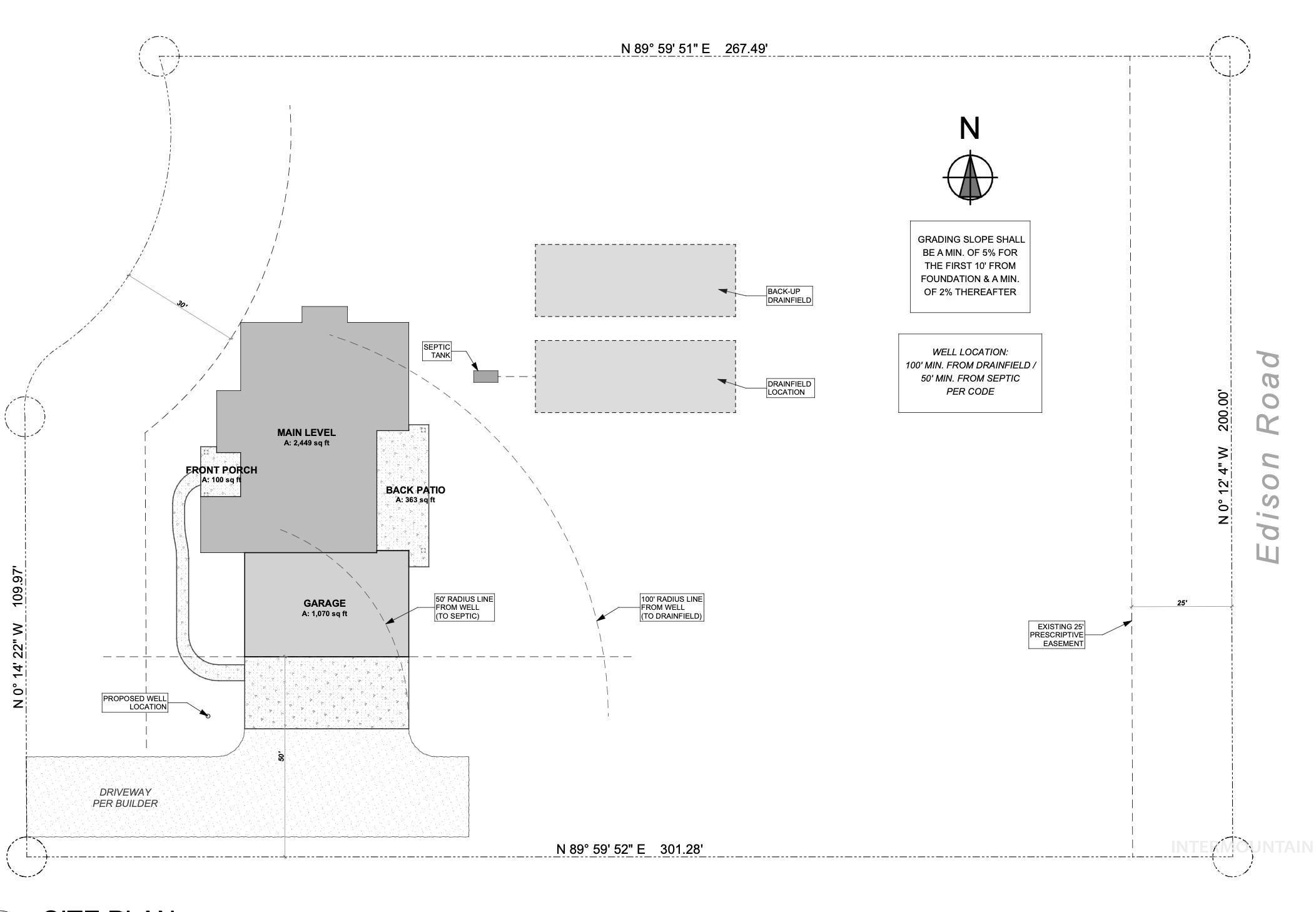 5054 Heritage Drive Marsing, ID 83639 - Photo 7 of 8 View of home floor plan