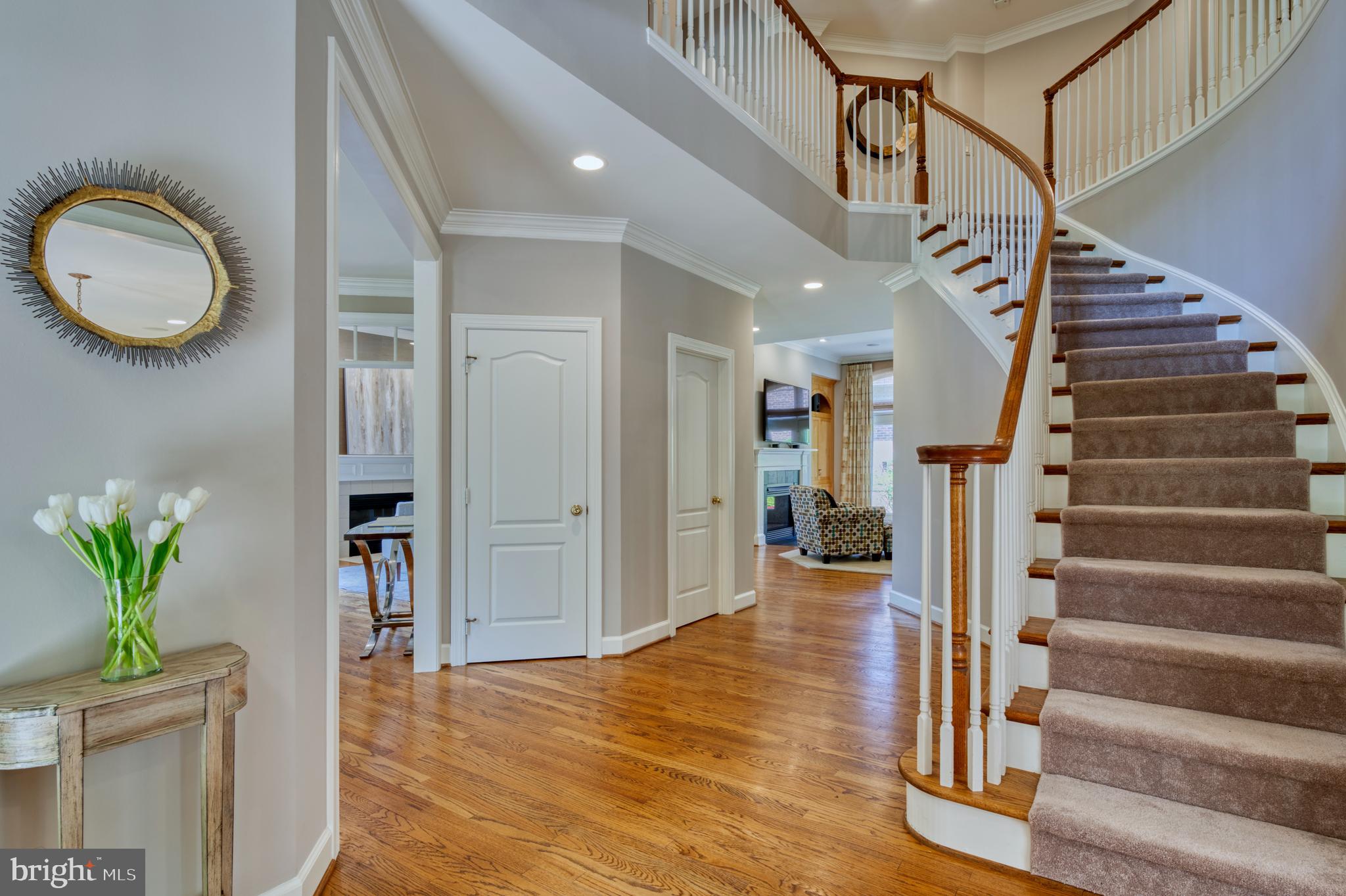 11098 Whitstone Place Reston, VA 20194 - Photo 22 of 76 Curved Staircase