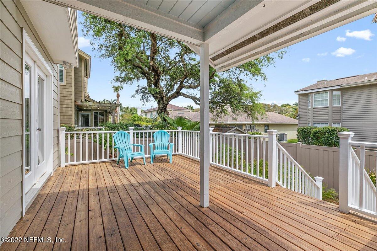 1921 Seminole Road Atlantic Beach, FL 32233 - Photo 18 of 27 a view of a balcony with wooden floor