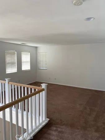 a view of hallway with window