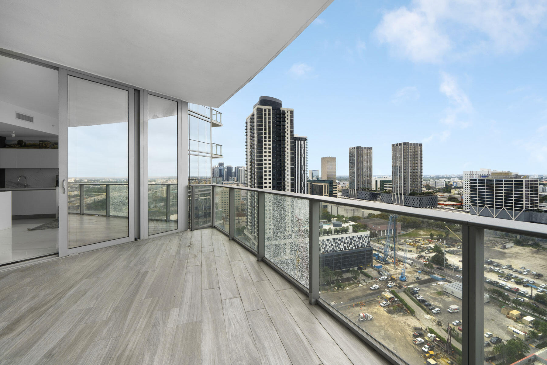 851 Northeast 1st Avenue, Unit 2410 Miami, FL 33132 - Photo 20 of 27 a view of balcony with city view