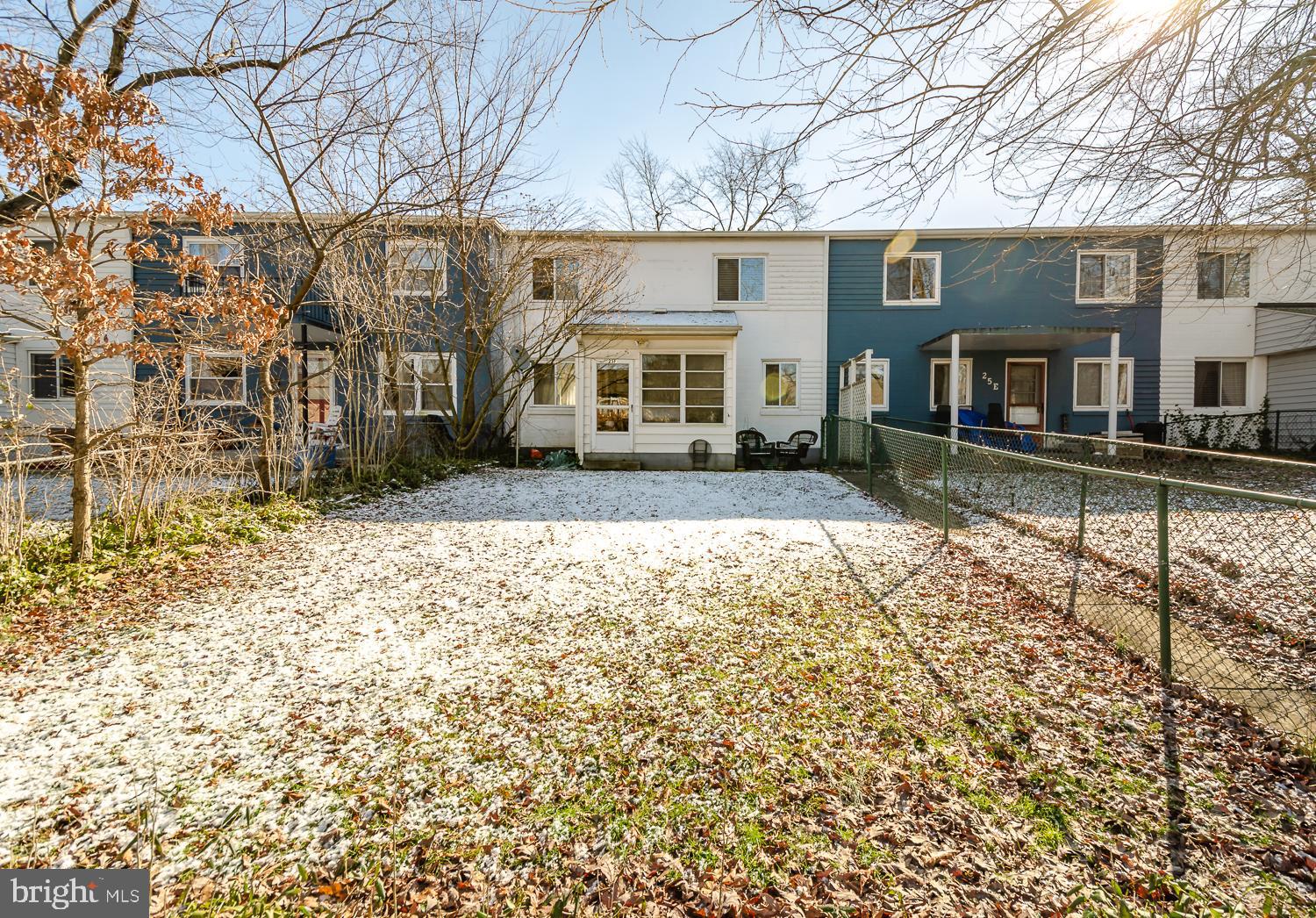 25 Ridge Road, Unit F Greenbelt, MD 20770 - Photo 19 of 22 Back of house and sunroom