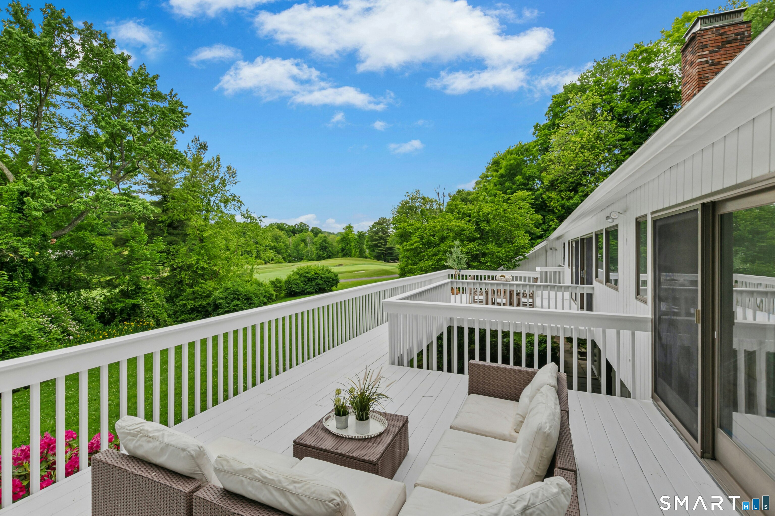 38 Old Redding Road Weston, CT 06883 - Photo 7 of 40 Such an amazing deck with truly amazing views!