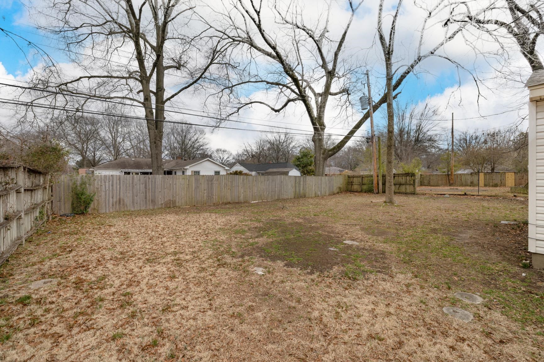 1584 South Perkins Road Memphis, TN 38117 - Photo 21 of 21 View of yard featuring a fenced backyard
