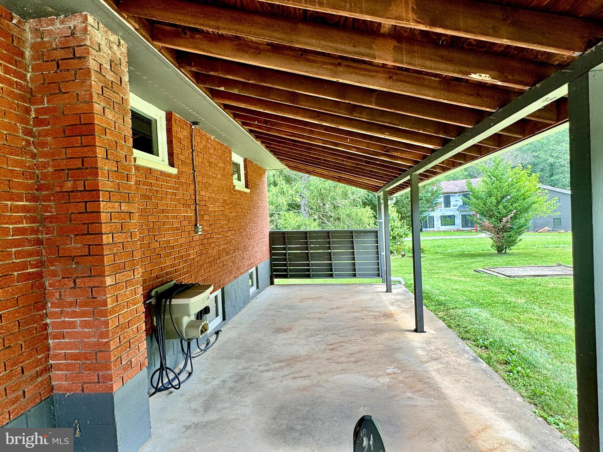 12602 Gramlich Road Southwest La Vale, MD 21502 - Photo 41 of 53 PRIVATE BACK PATIO-BRING YOUR OUTDOOR FURNISHINGS!