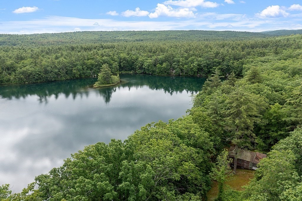 50 Sauna Row Road Townsend, MA 01474 - Photo 1 of 41 an aerial view of a houses with lake view