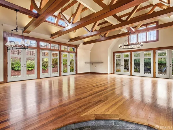 a view of an empty room with window