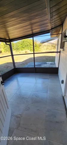 a view of a room with window