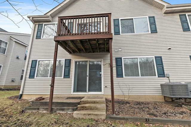 a view of a house with a window