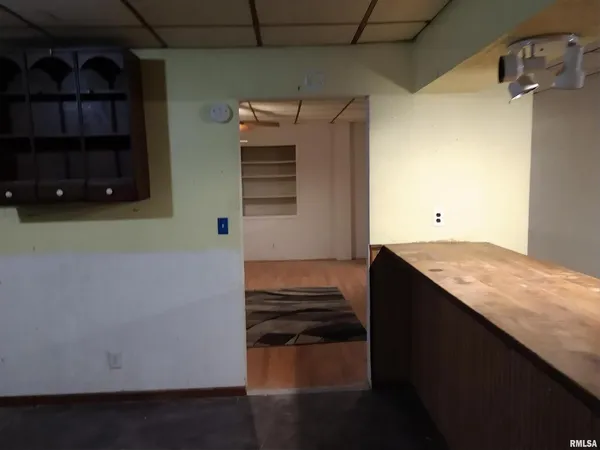 a view of storage and utility room with washer and dryer