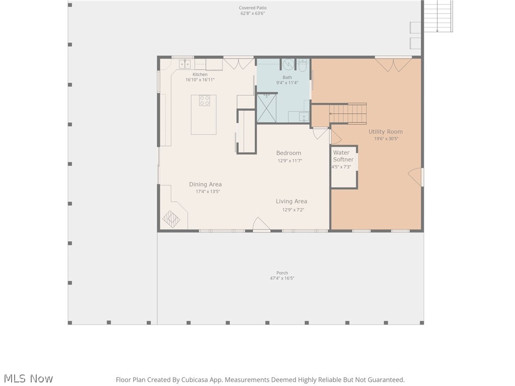 3843 Herman Road Mantua, OH 44255 - Photo 49 of 49 Studio Apt floor plan with covered porches
