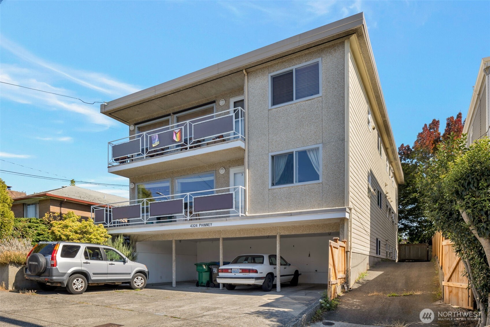 4324 Phinney Avenue North, Unit 1 Seattle, WA 98103 - Photo 20 of 20 a car parked in front of a building