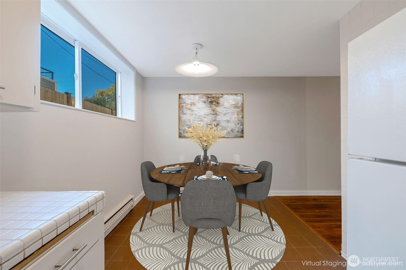 4324 Phinney Avenue North, Unit 1 Seattle, WA 98103 - Photo 4 of 20 a dining room with furniture and window