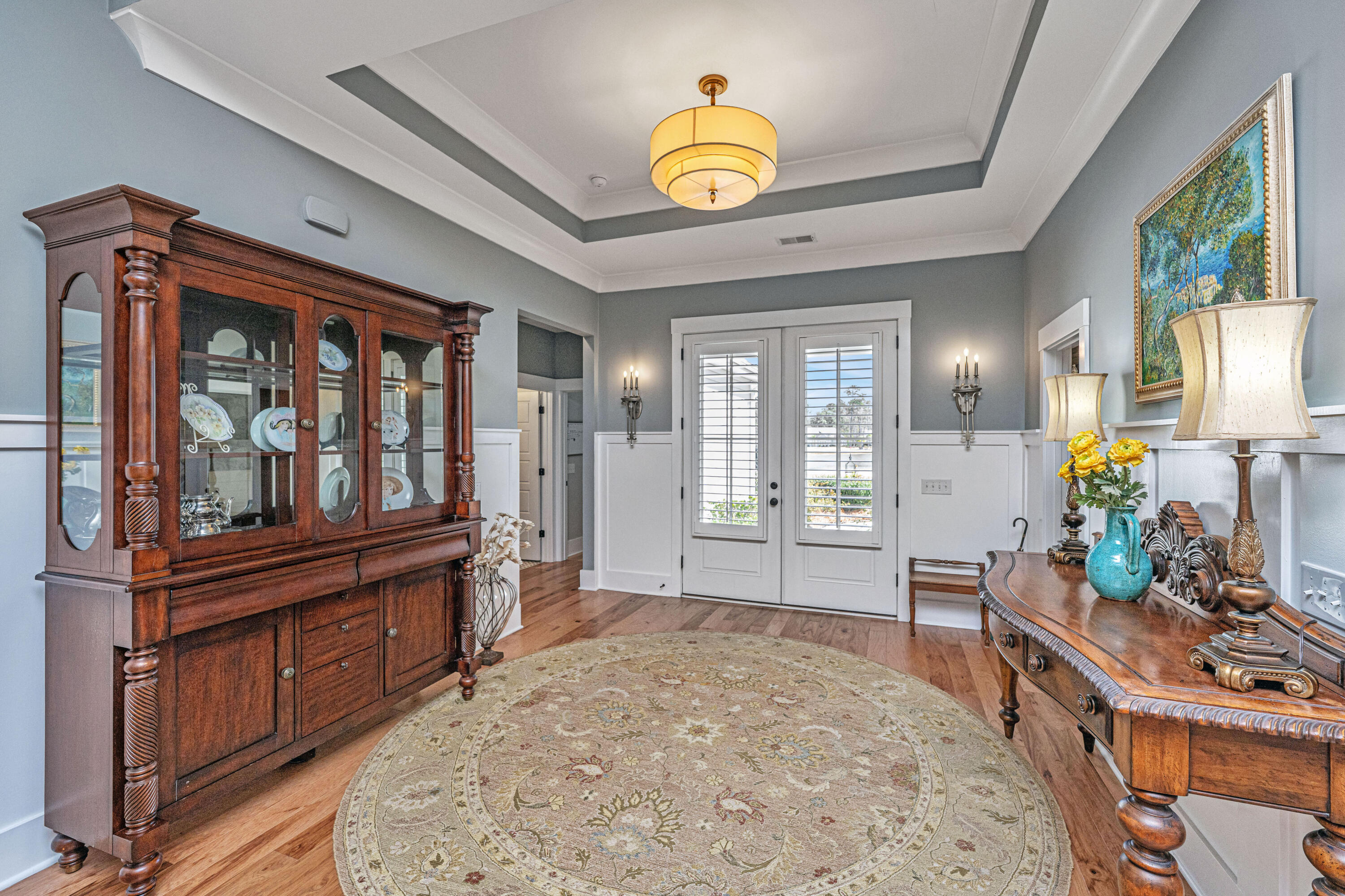 225 Camber Road Huger, SC 29450 - Photo 5 of 63 Foyer w/double doors and tray ceiling