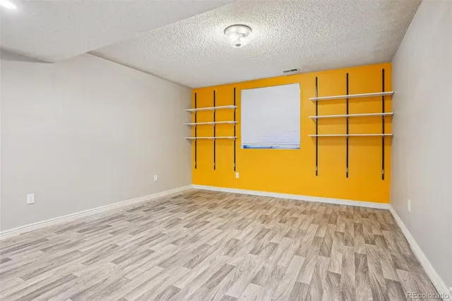 a view of a terrace with furniture