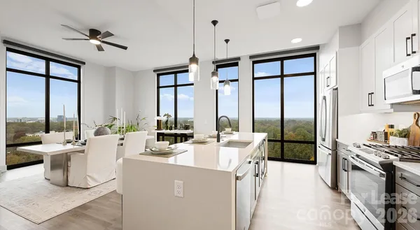 $6,953 | 2025 Cleveland Avenue, Unit PHCONSERVATORY, Charlotte, NC 28203