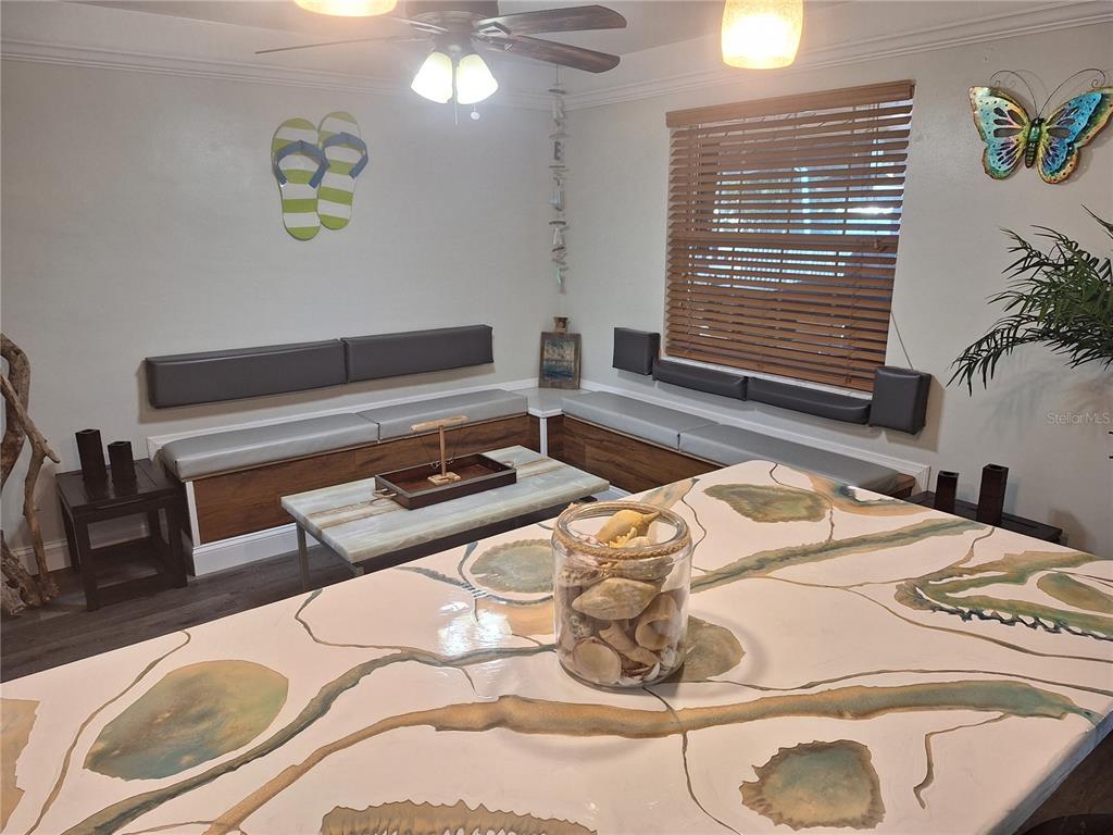 1202 South Keene Road Clearwater, FL 33756 - Photo 33 of 46 a close view of dining table