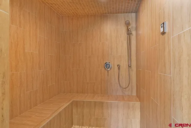 a view of lake and mountain