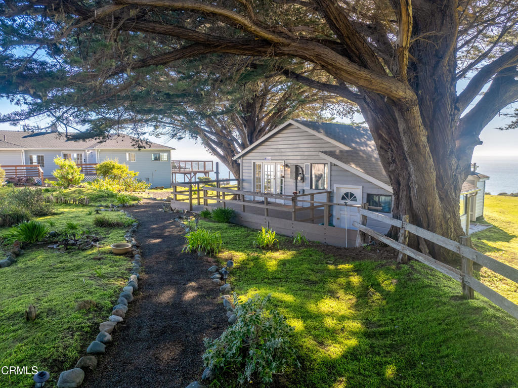1990 Highway 1 Albion, CA 95410 - Photo 30 of 57 a view of a yard with plants and large trees