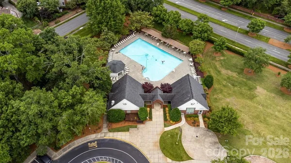 a view of outdoor space with garden and entertaining space