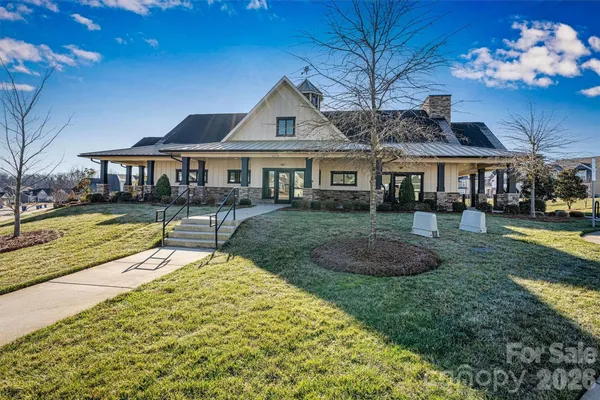 a house with garden in front of it