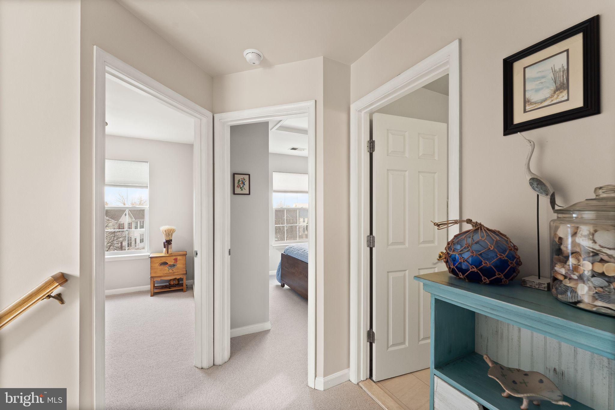 6377 St Timothys Lane Centreville, VA 20121 - Photo 30 of 58 a hallway with kids and a bedroom