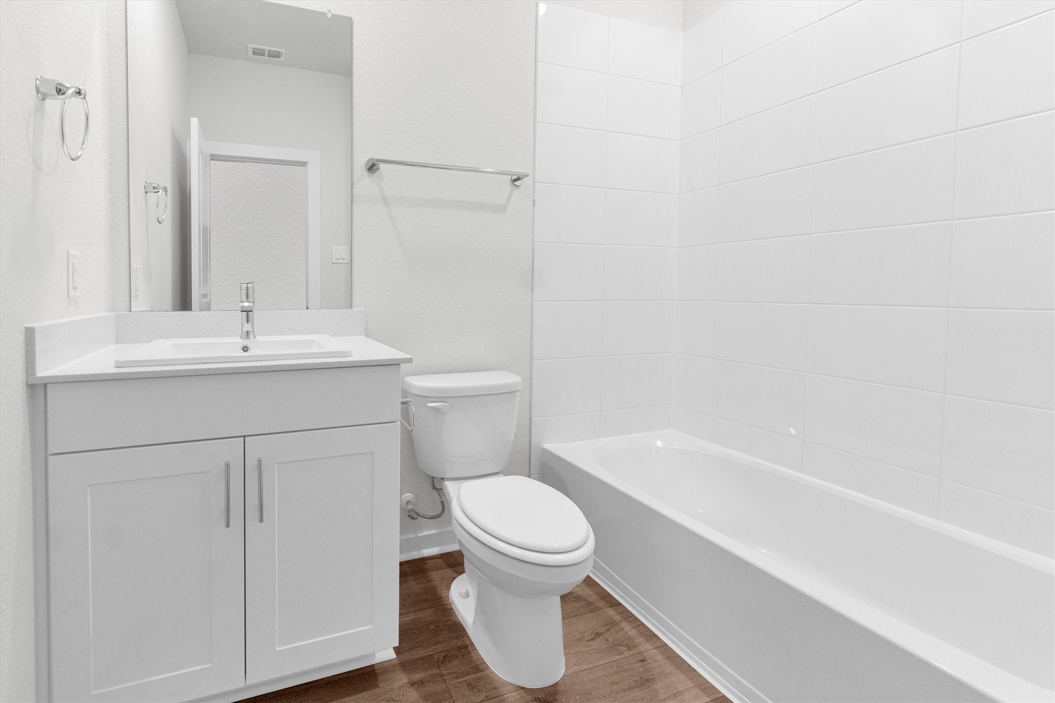 16914 Tulip Row Lane Cypress, TX 77429 - Photo 44 of 48 a bathroom with a sink toilet and shower