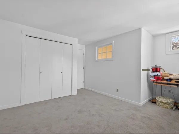 a view of room with storage