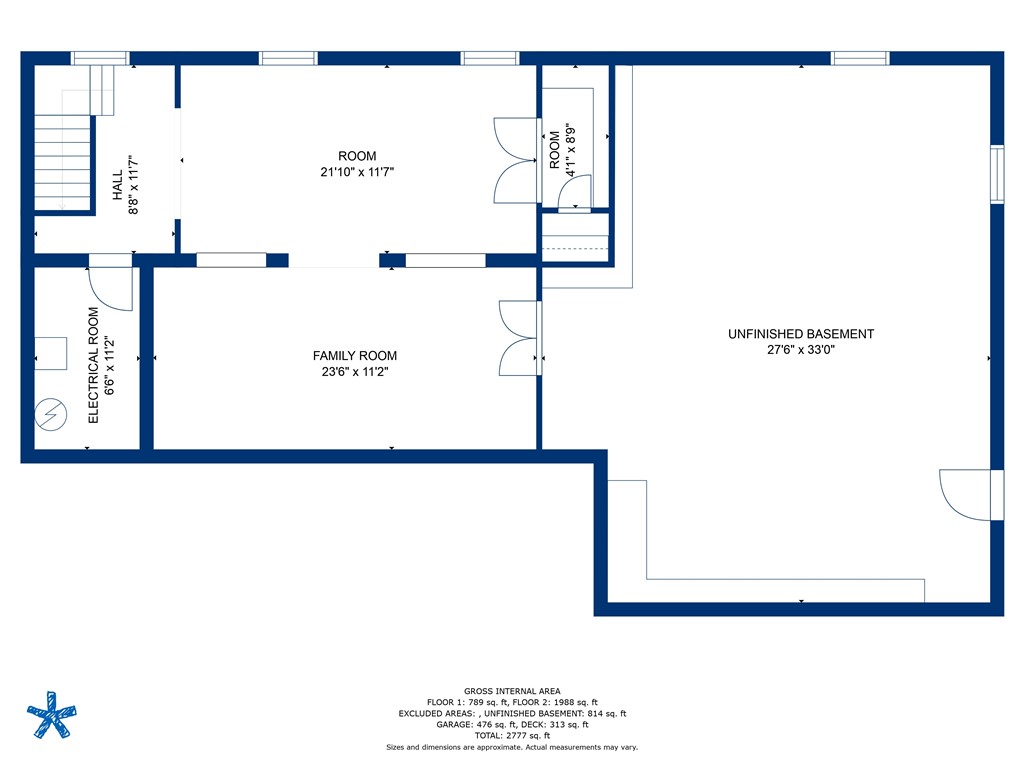 30 Adams Point Road Barrington, RI 02806 - Photo 24 of 25 lower level floor plan